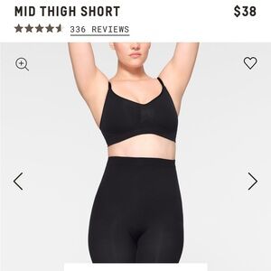SKIMS SCULPTING SHORT MID THIGH